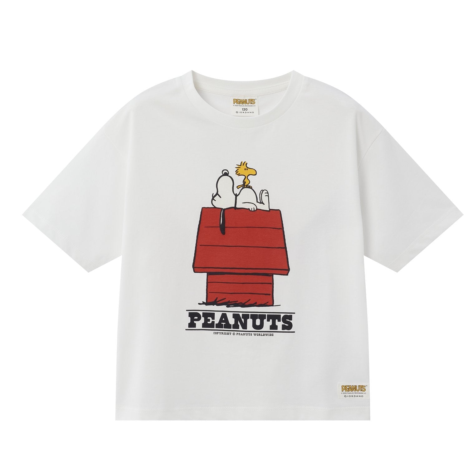 Junior Comfort Fit Snoopy Print Tee - Giordano