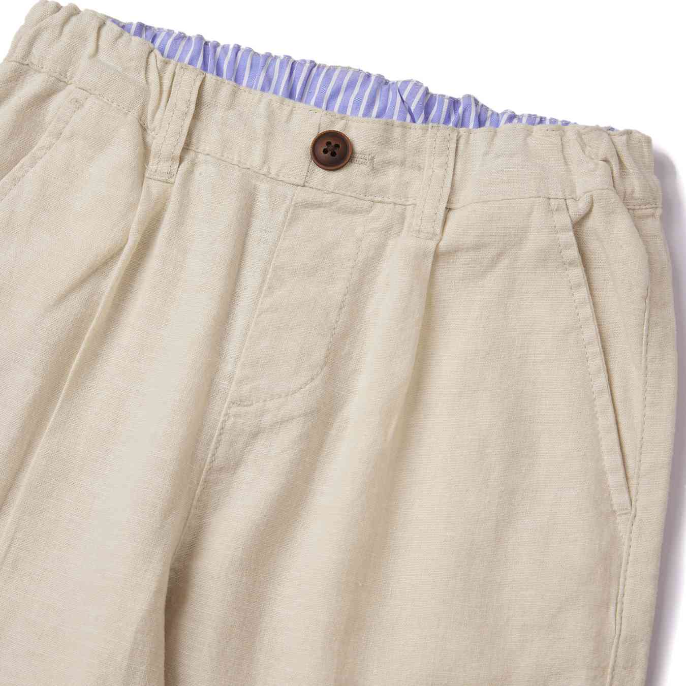 Junior Twill Mid - Rise Regular Tapered Elastic Waist - Giordano