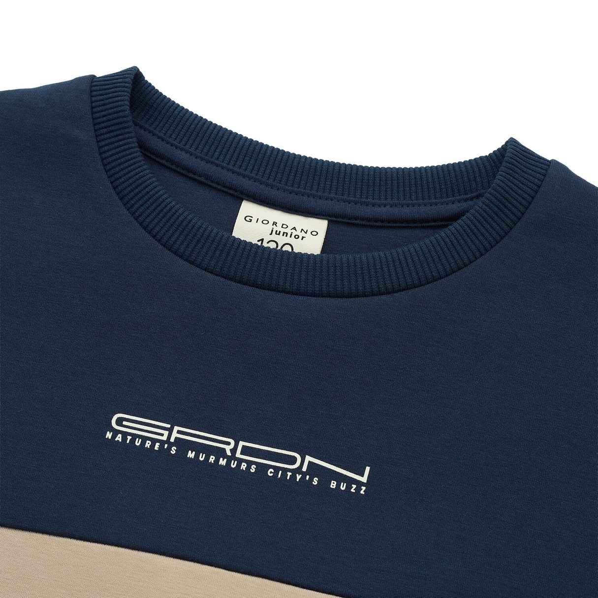 Junior's Comfort Fit Interlock Sweatshirt - Giordano