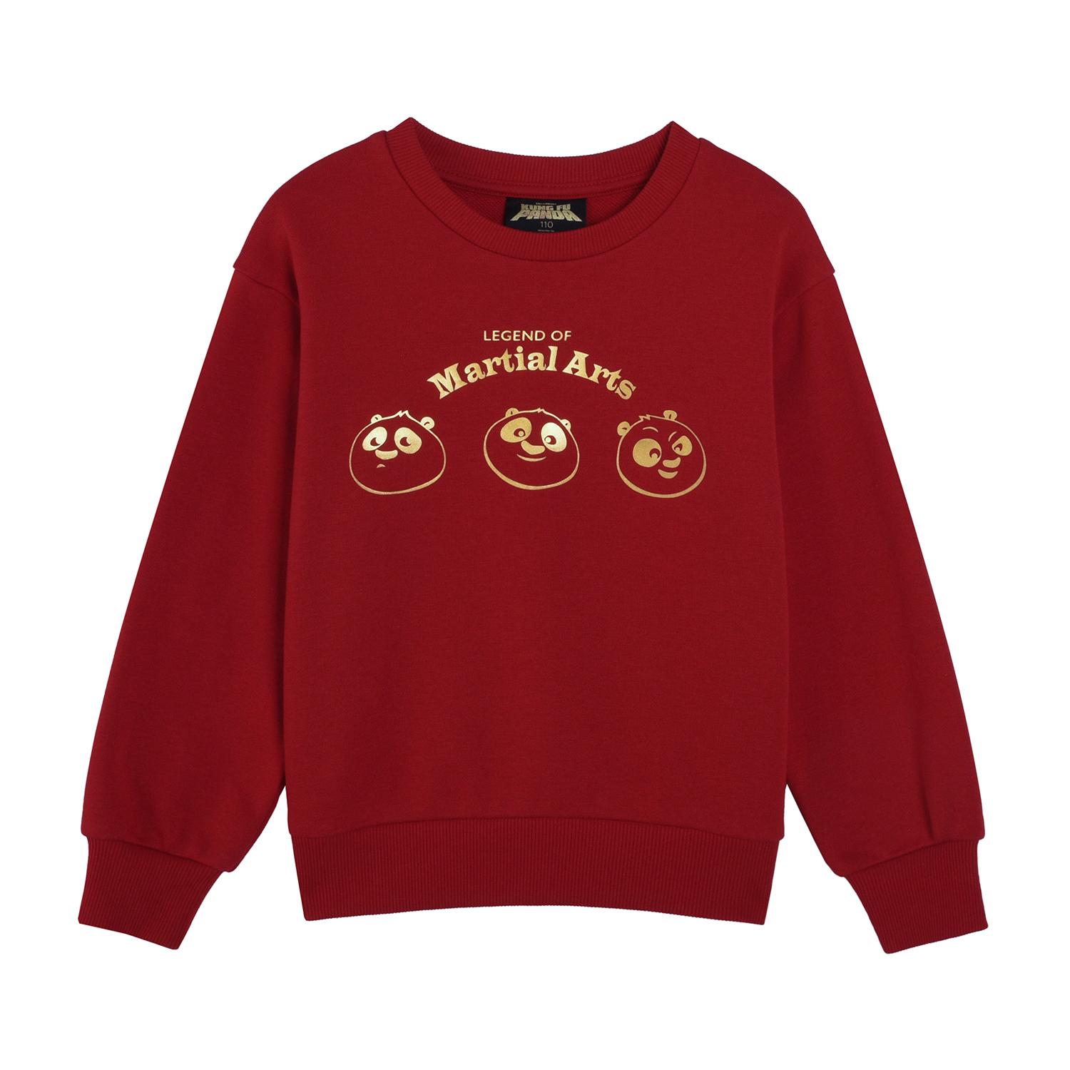 Junior's Comfort Fit Kung Fu Panda Print Sweatshirt - Giordano