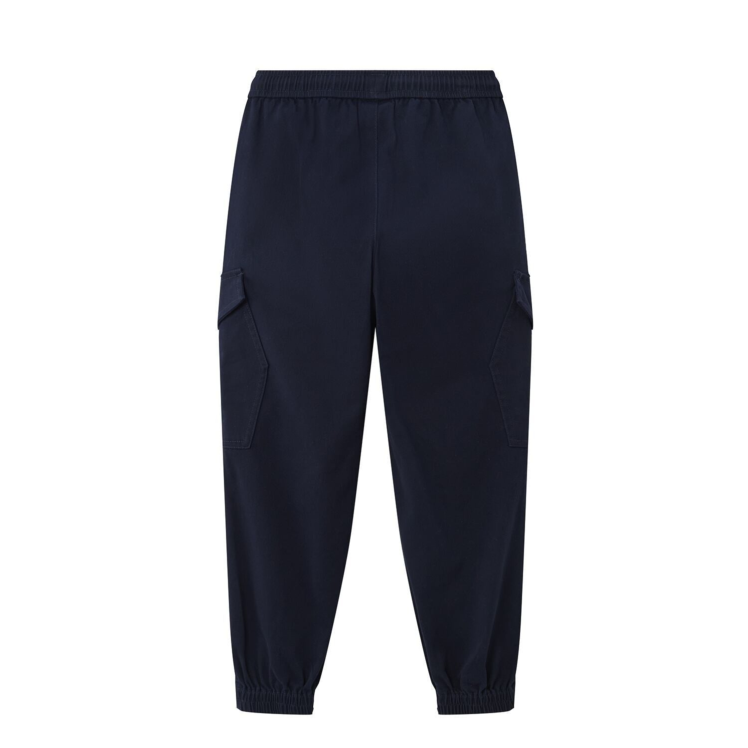 Junior's Comfort Fit Stretch Twill Cargo Joggers - Giordano