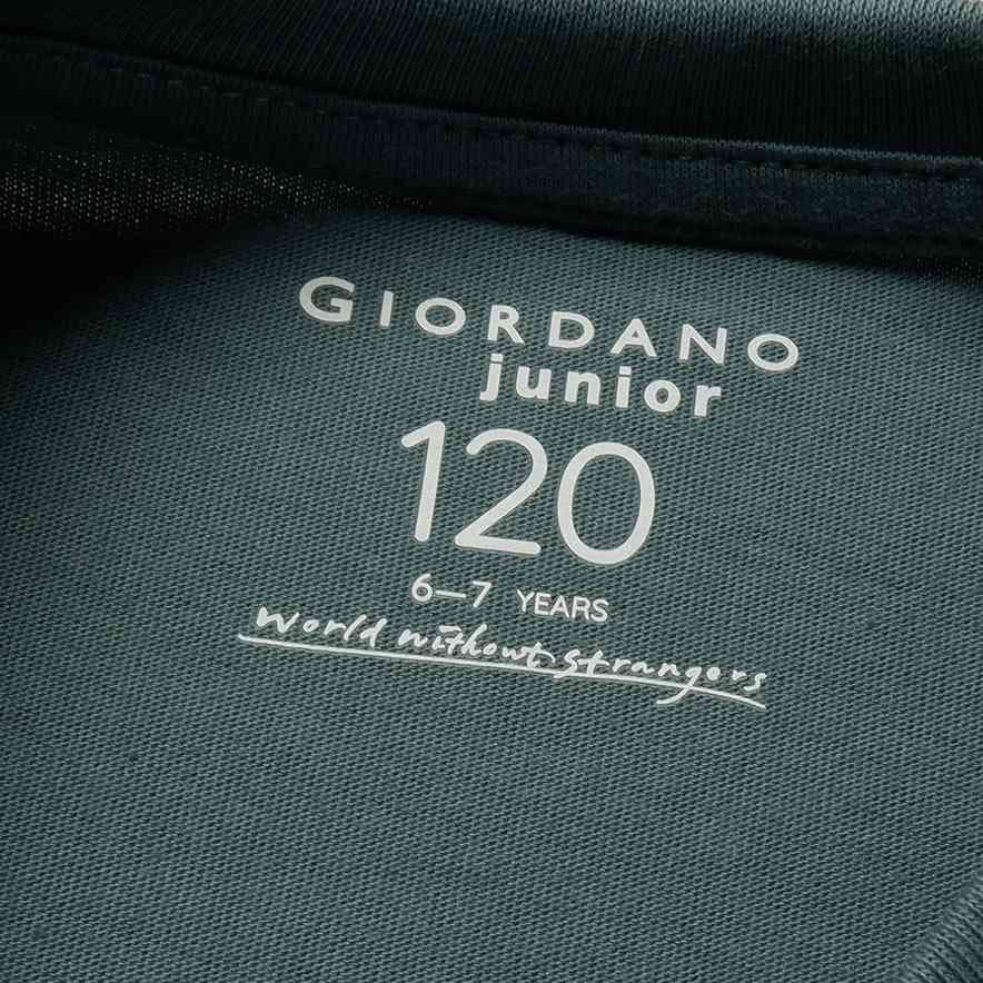 Junior's Cotton Jersey Crew Neck Print Tee - Giordano