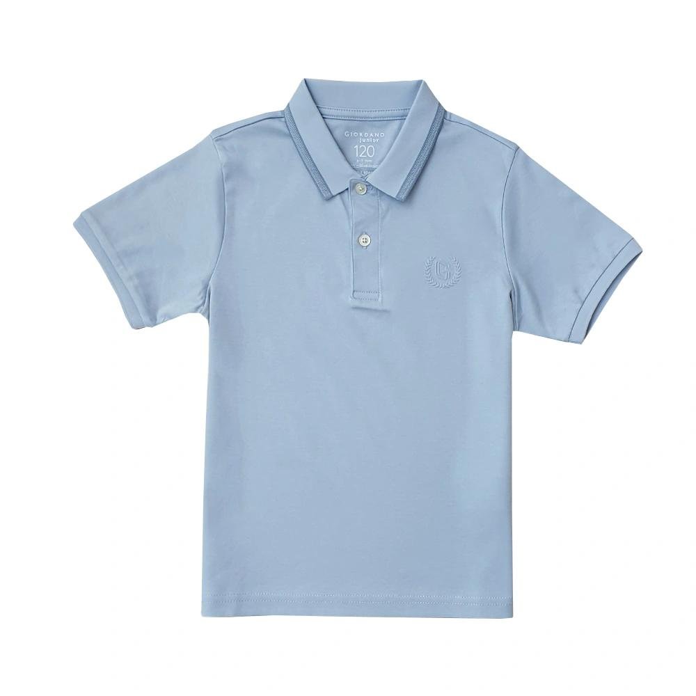 Junior's Liquid Touch Cotton Interlock Polo - Giordano