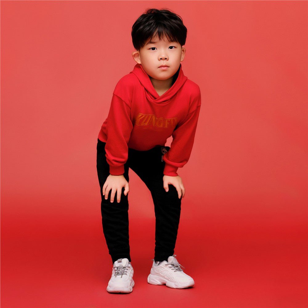 Kids Kung Fu Panda Series French Terry Hoodie - Giordano