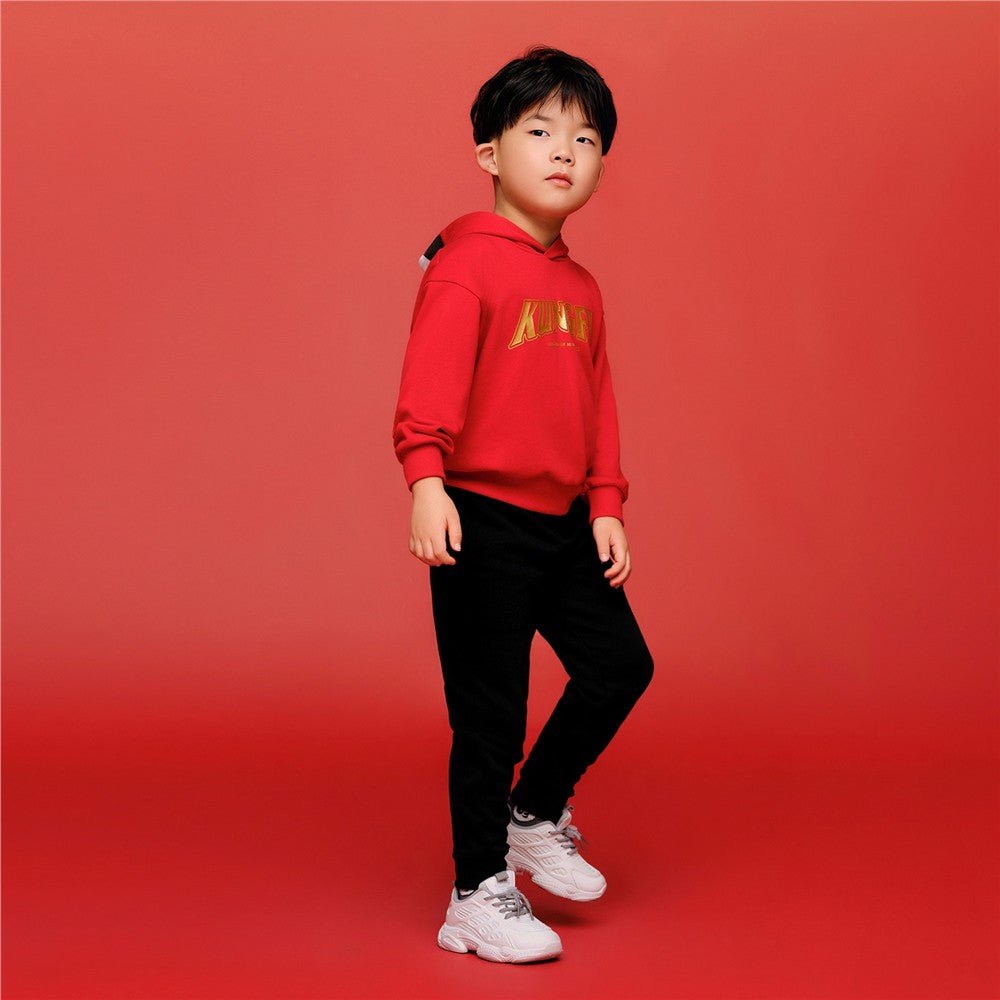 Kids Kung Fu Panda Series French Terry Hoodie - Giordano