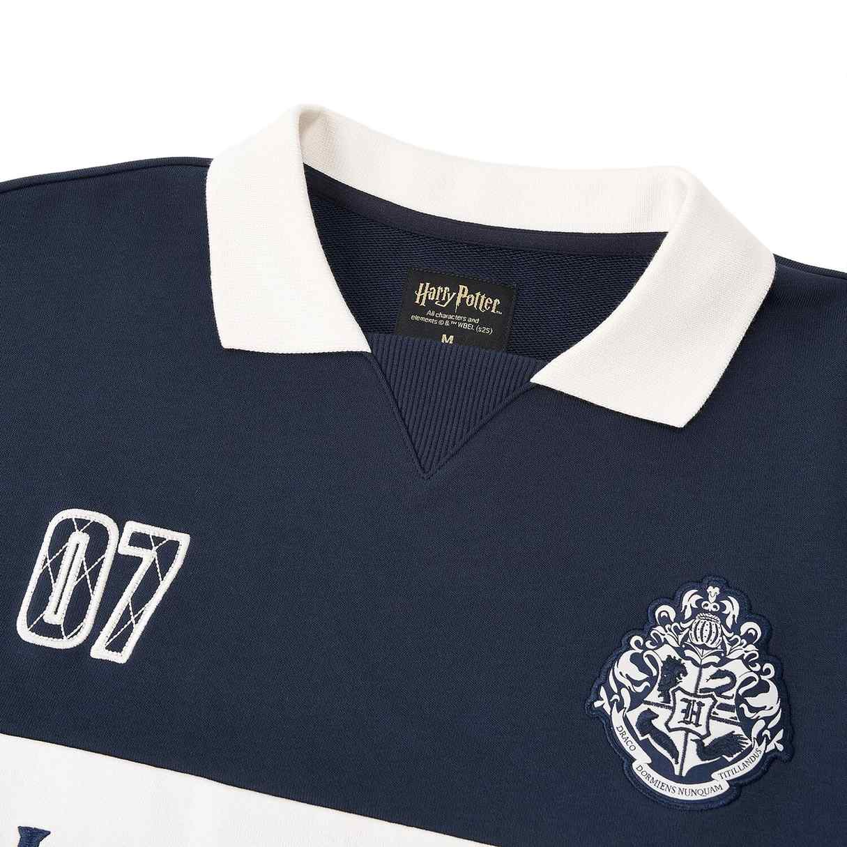 Men's Harry Potter Relaxed Fit Collared Sweatshirt - Giordano