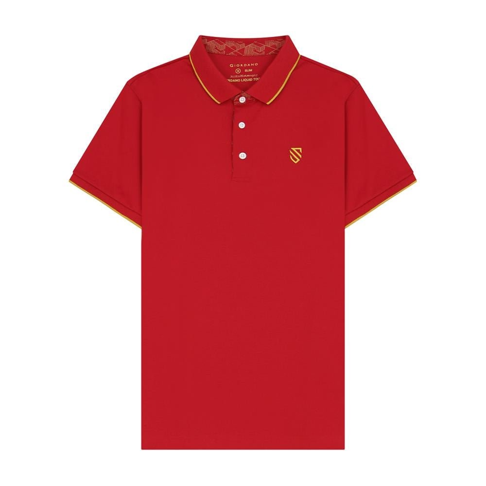 Men's Liquid Touch Badge Polo - Giordano