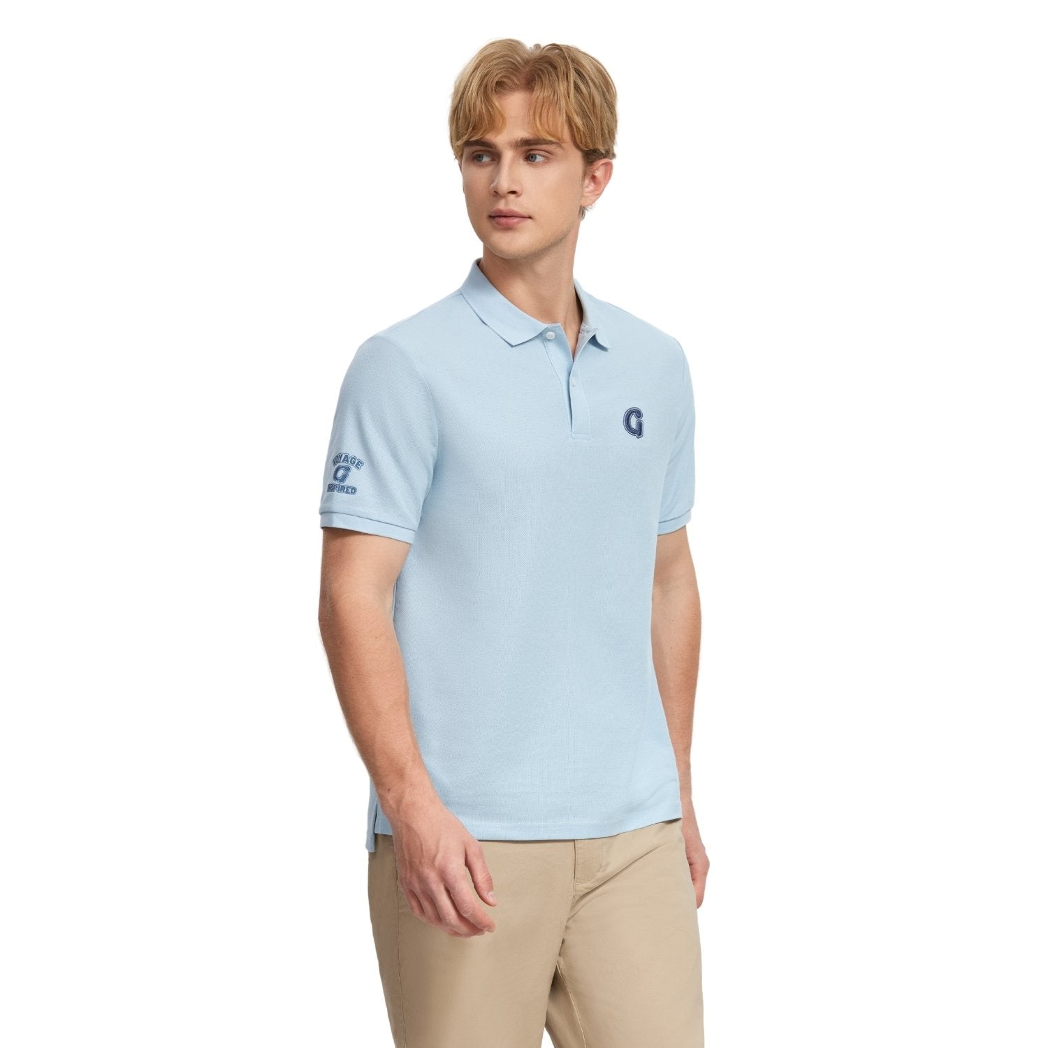 Men's Pique Solid Polo - Giordano