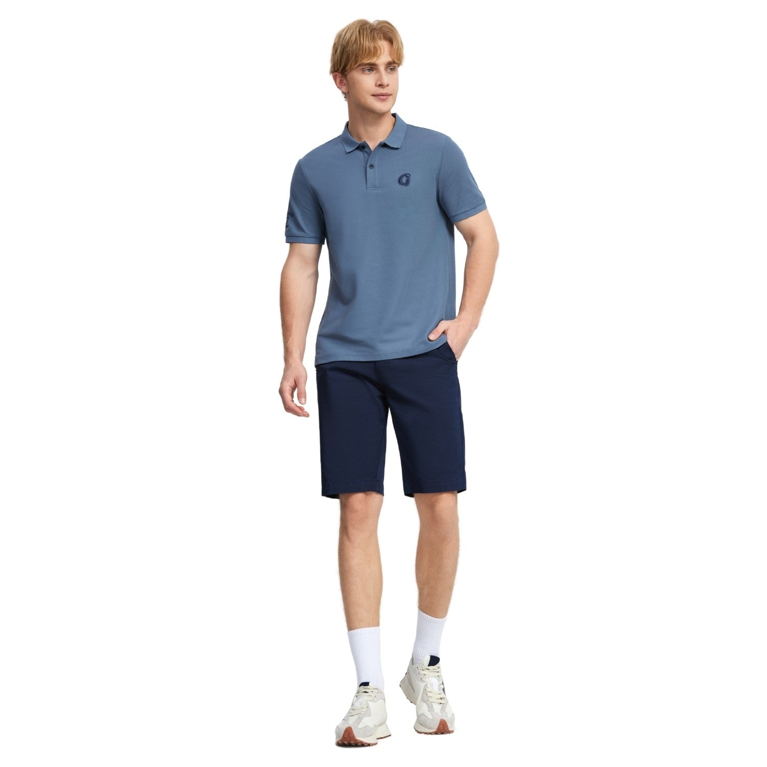 Men's Pique Solid Polo - Giordano