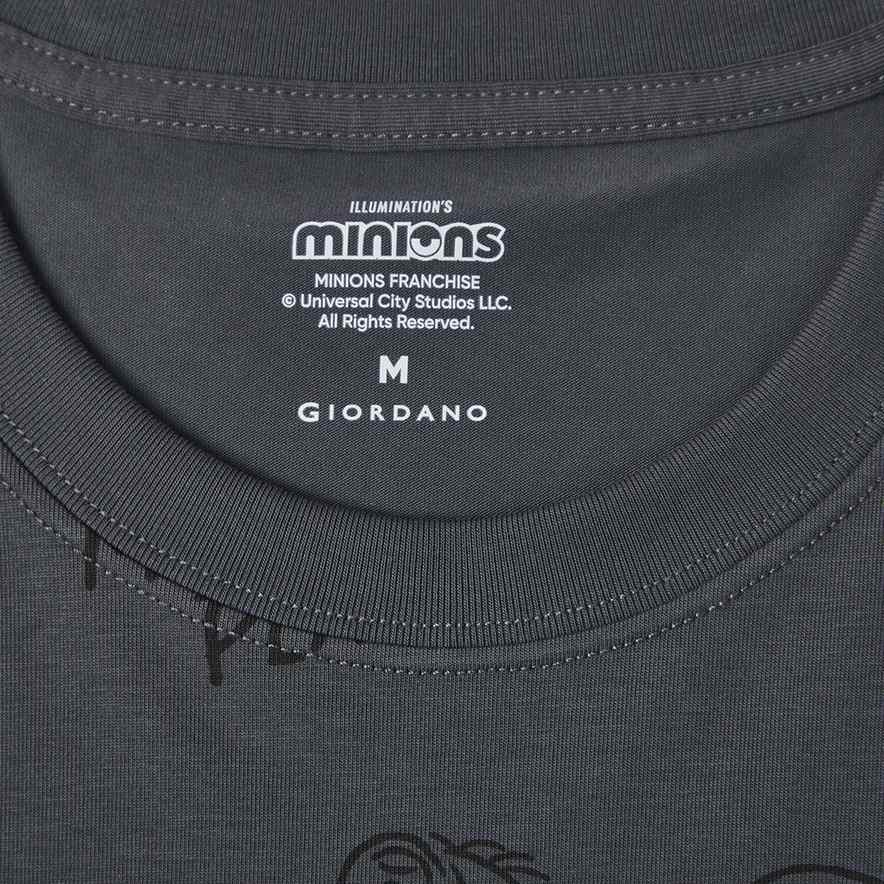 Men's Relaxed Fit Minions Print Tee - Giordano