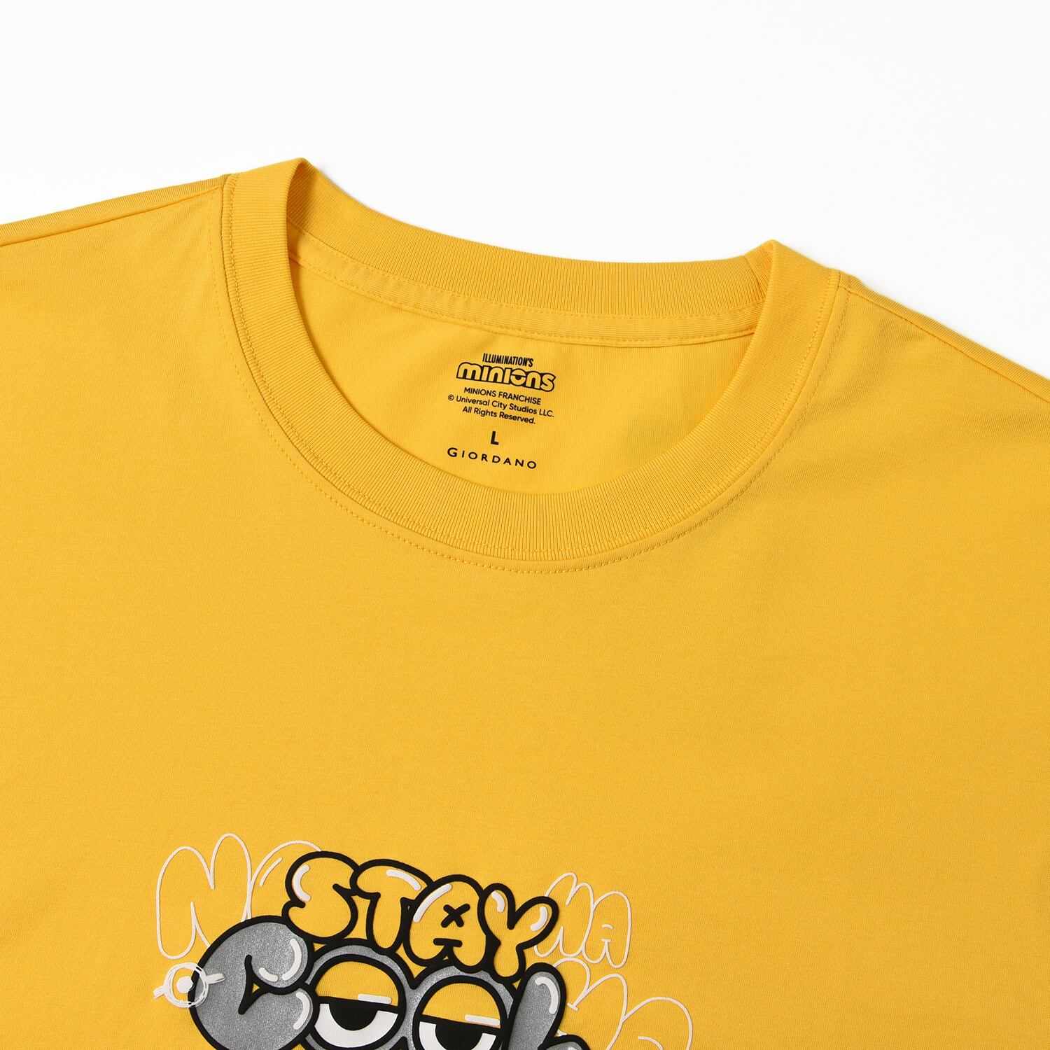 Men's Relaxed Fit Minions Sorona Jersey PrintTee - Giordano