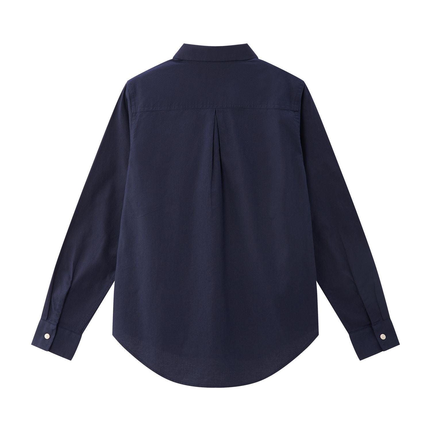 Women's Cotton Oxford Acute Collar Long Sleeve - Giordano