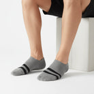 2 Pack Invisible Socks - Black - Giordano