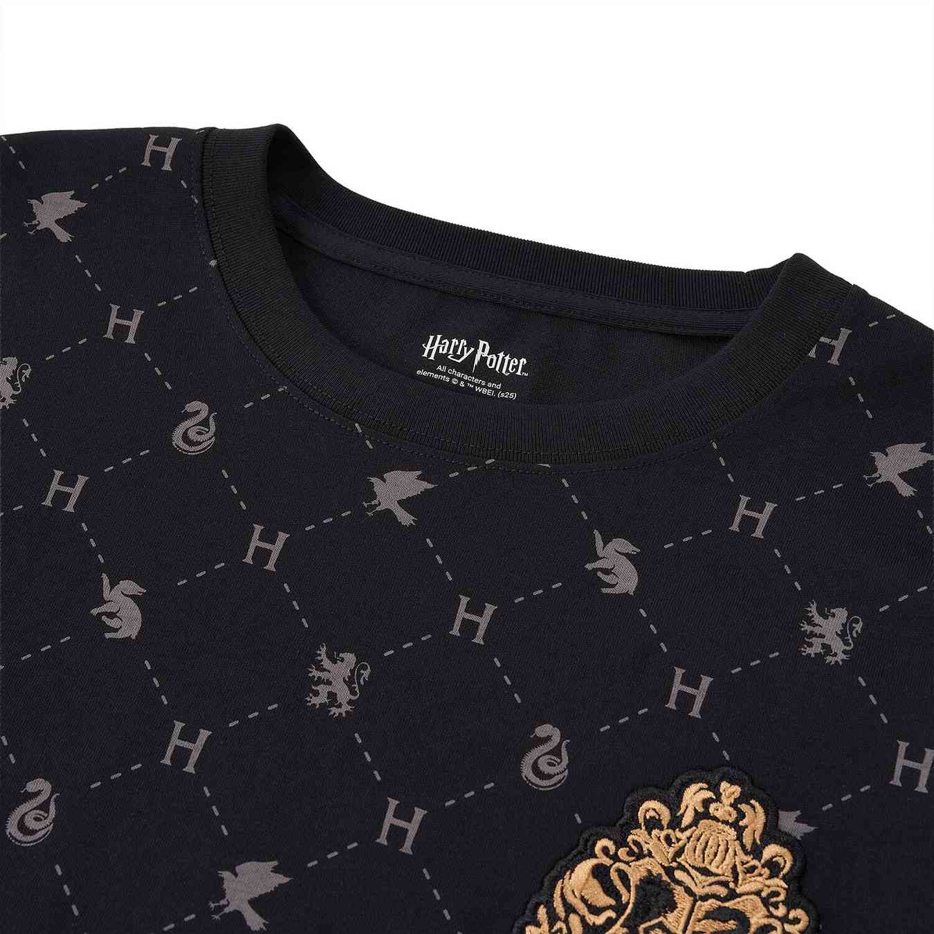 Harry Potter Relaxed Fit All - Over Print Tee - Giordano