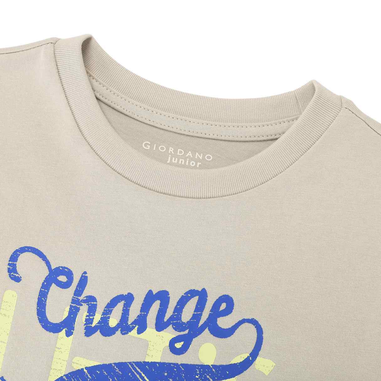 Junior Crew Neck Regular Print Tee - Giordano
