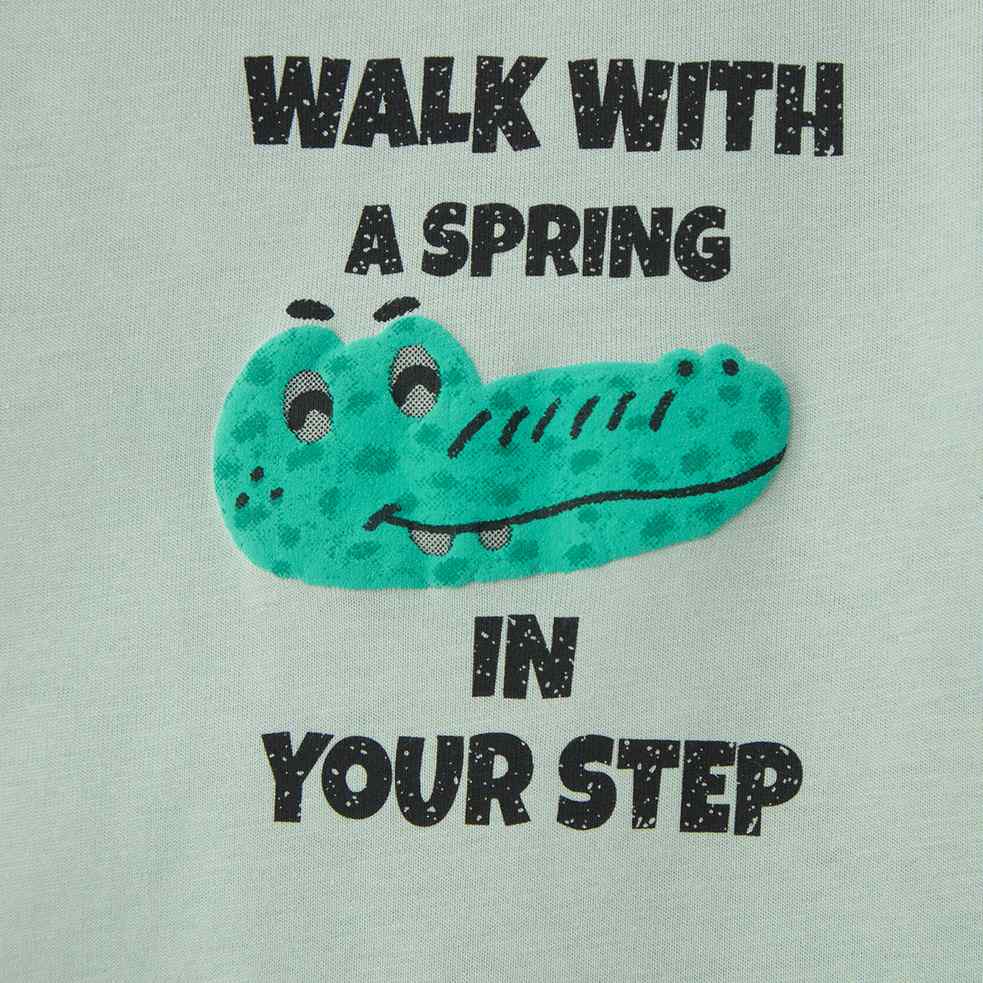 Junior Crew Neck Regular Print Tee - Giordano