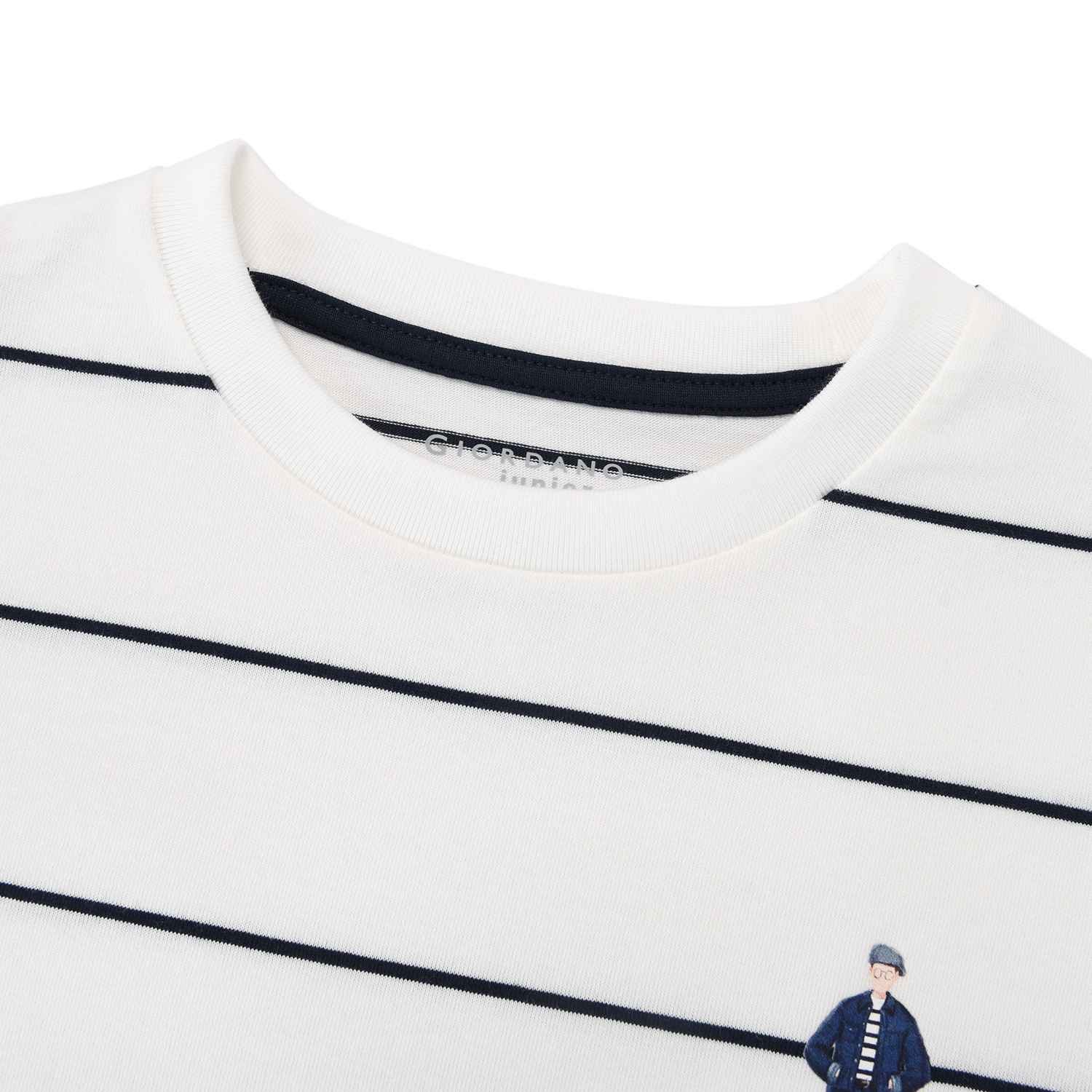 Junior Crew Neck Relaxed Print Tee - Giordano