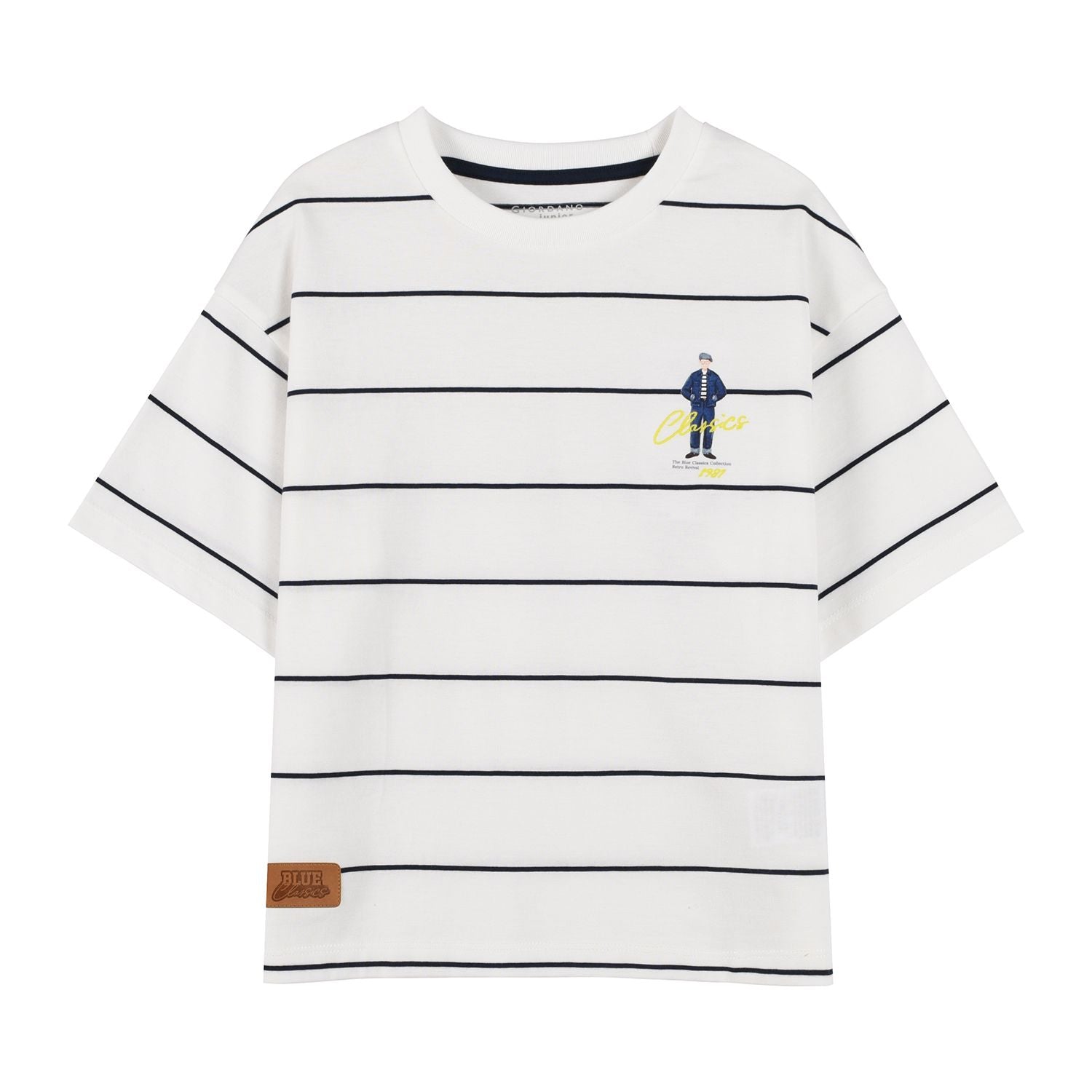Junior Crew Neck Relaxed Print Tee - Giordano