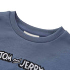 Junior French Terry Crew Neck Relaxed Sweatshirt – Tom & Jerry - Blue - Giordano