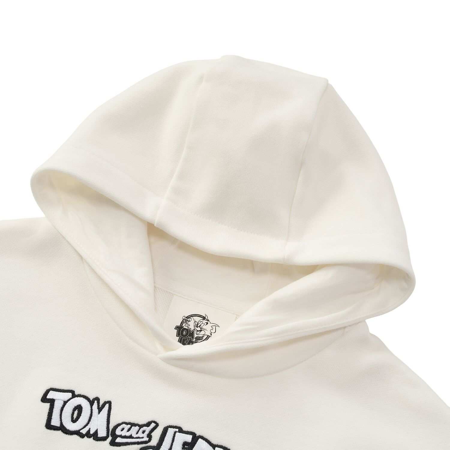 Junior French Terry Crew Neck Relaxed Sweatshirt – Tom & Jerry - White - Giordano