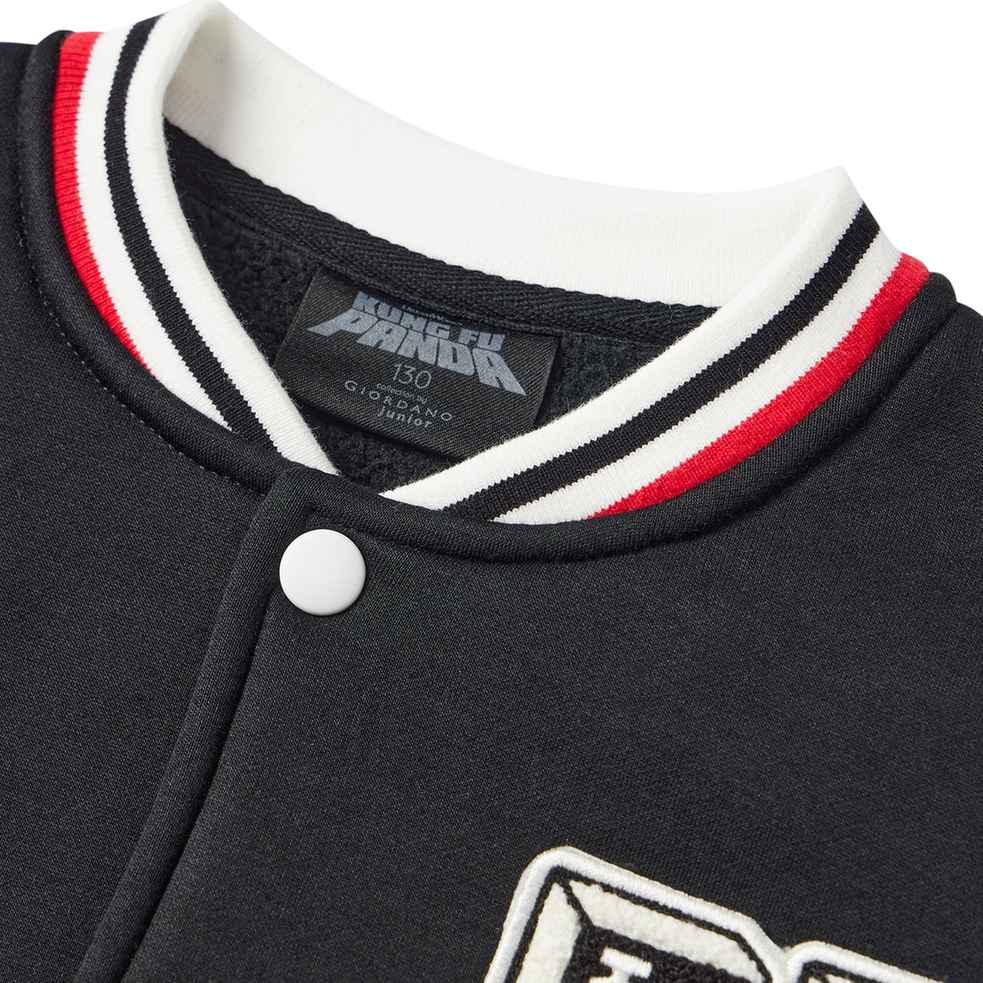 Junior Kung Fu Panda Relaxed Print Knit Jacket - Giordano