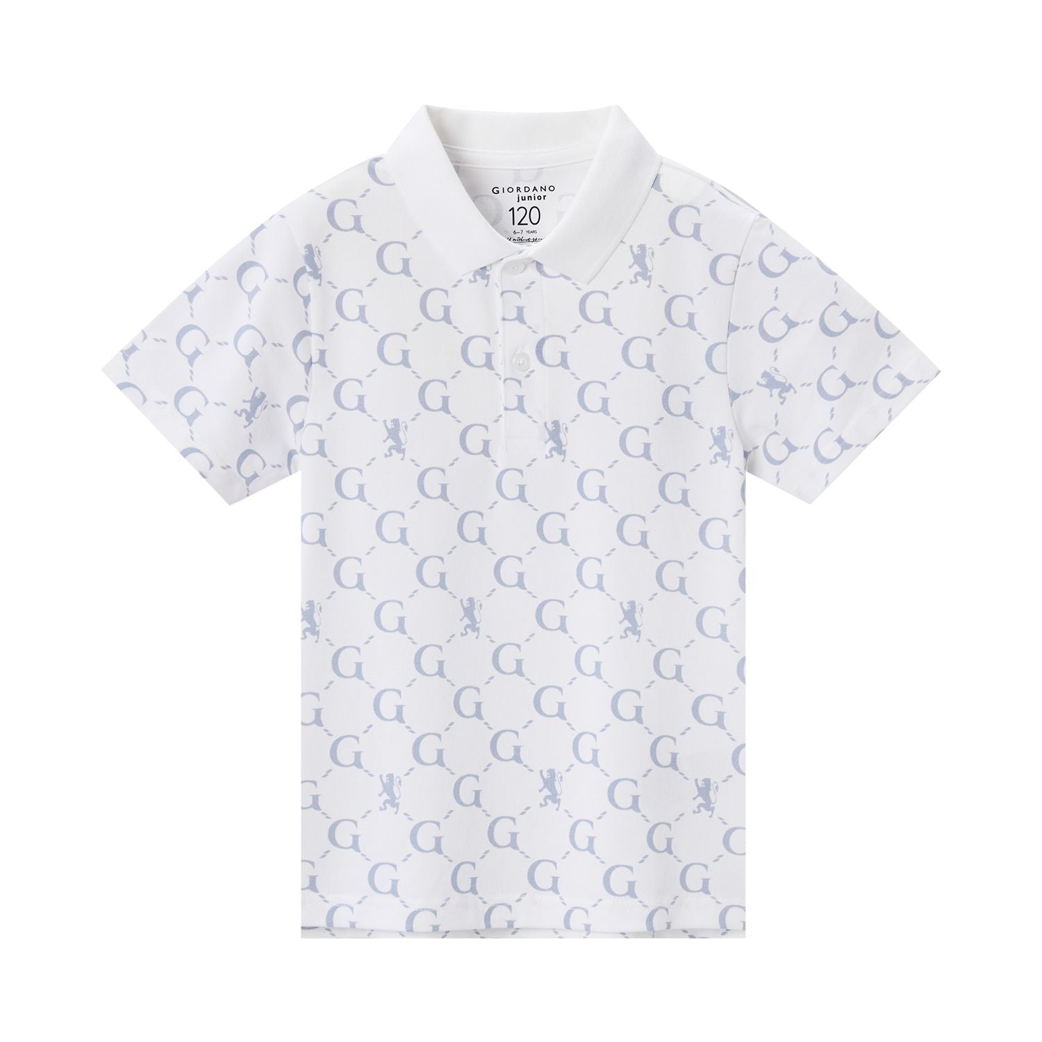 Junior Printed Bold Polo - Giordano