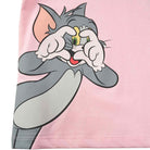 Junior Regular Fit Cotton Print Tee - Tom & Jerry - Pink - Giordano