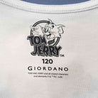 Junior Regular Fit Cotton Print Tee - Tom & Jerry - White - Giordano