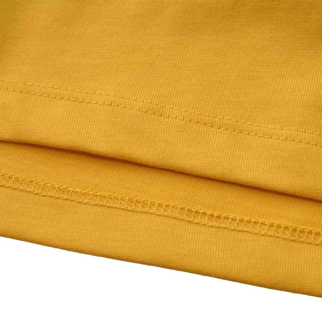 Junior Regular Fit Cotton Print Tee - Tom & Jerry - Yellow - Giordano