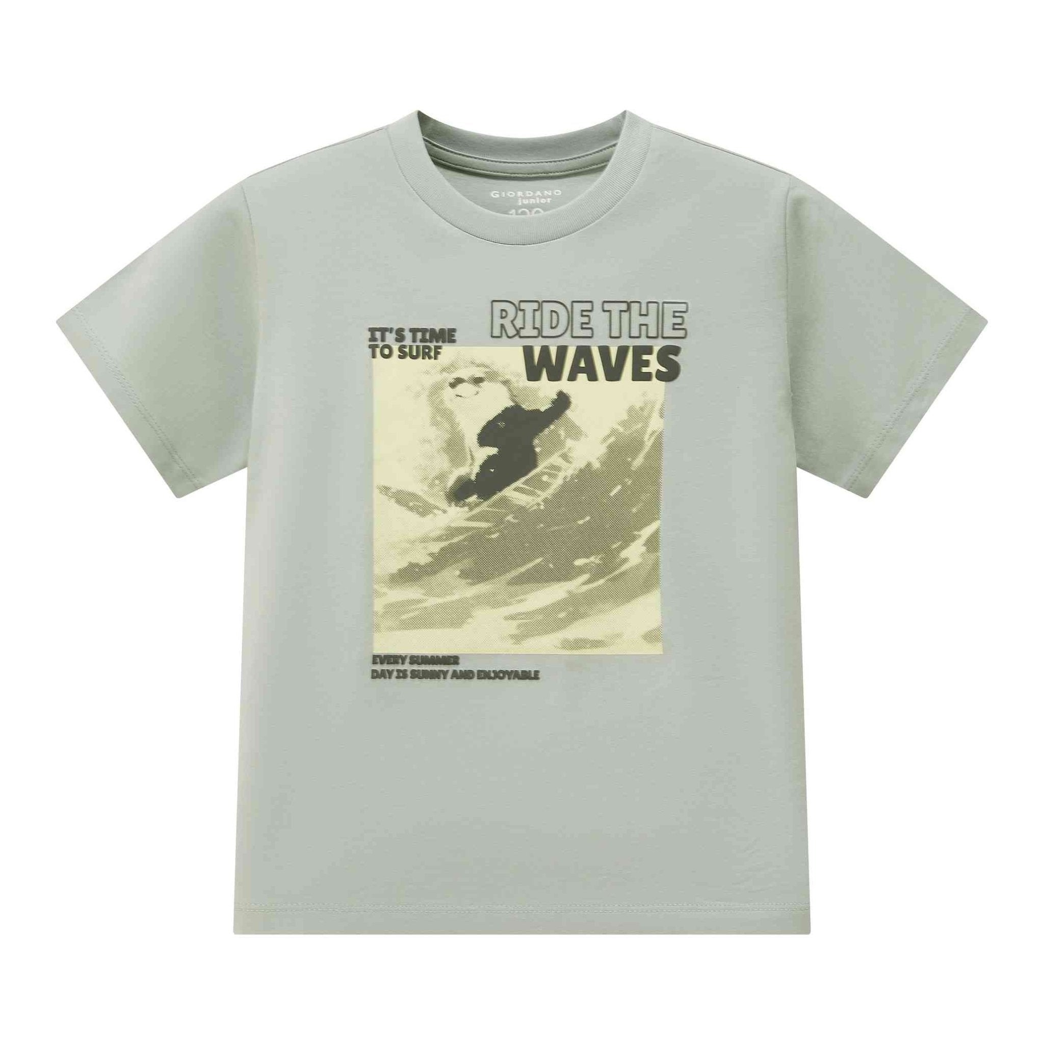 Junior Regular Fit Graphic Print Tee - Giordano