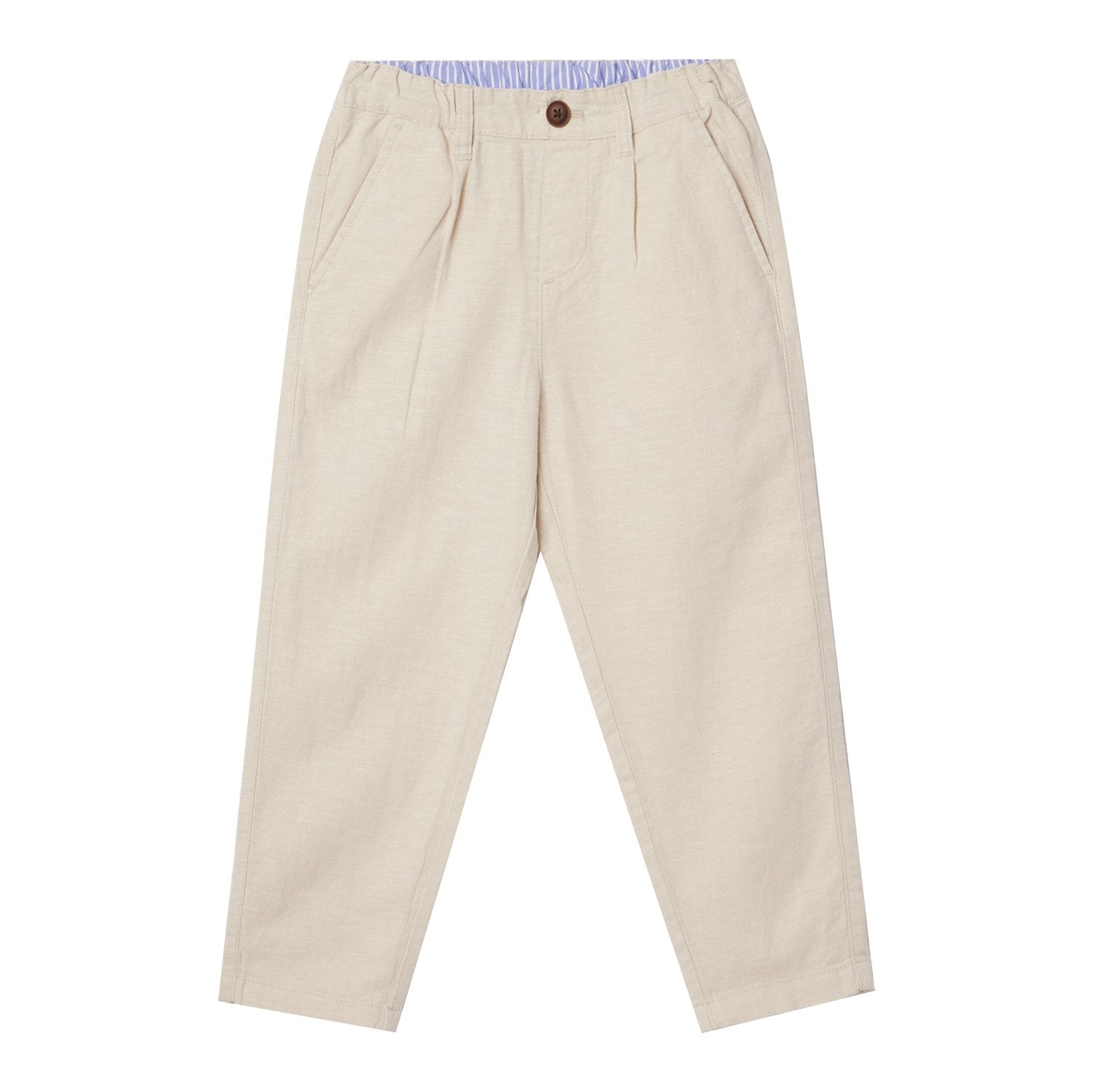 Junior Twill Mid - Rise Regular Tapered Elastic Waist - Giordano