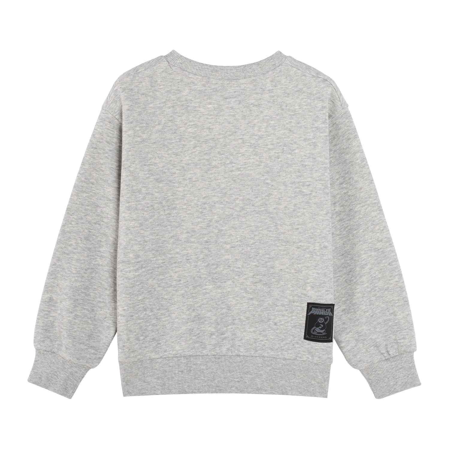 Junior's Comfort Fit Kung Fu Panda Print Sweatshirt - Giordano