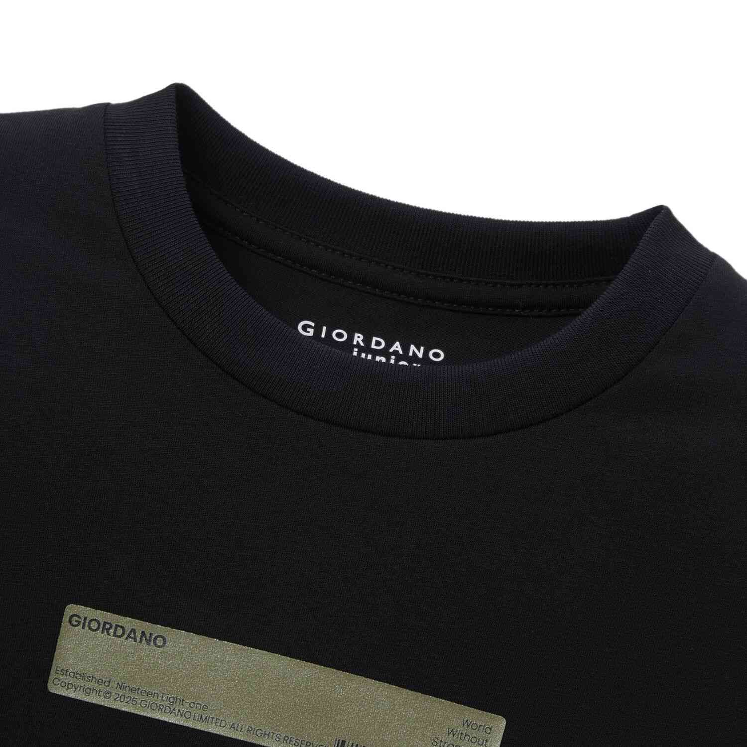 Junior's Comfort Fit Urban Outdoor Print Tee - Giordano