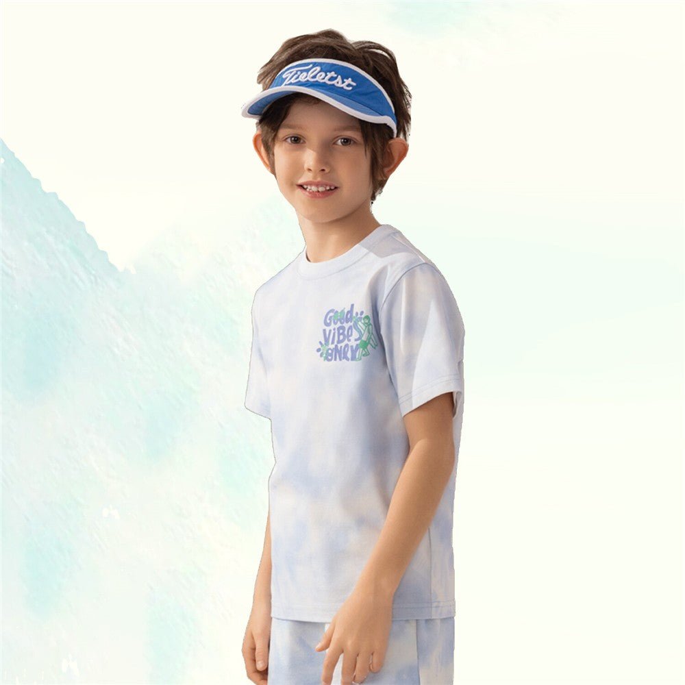 Junior's Cotton Jersey Crew Neck Print Tee - Giordano