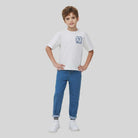 Junior's Cotton Jersey Crew Neck Print Tee - Giordano