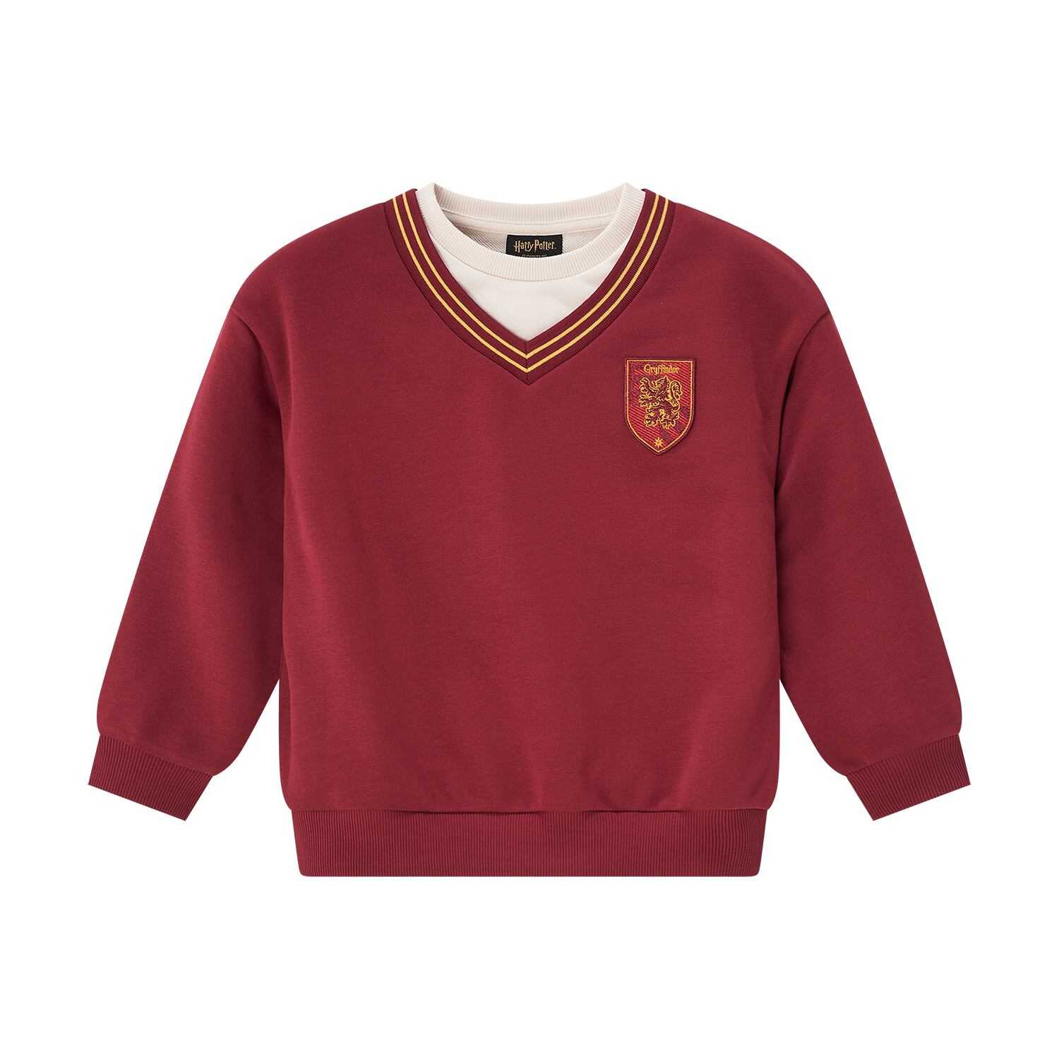 Junior's Harry Potter Oversize V - Neck Style Sweatshirt - Giordano