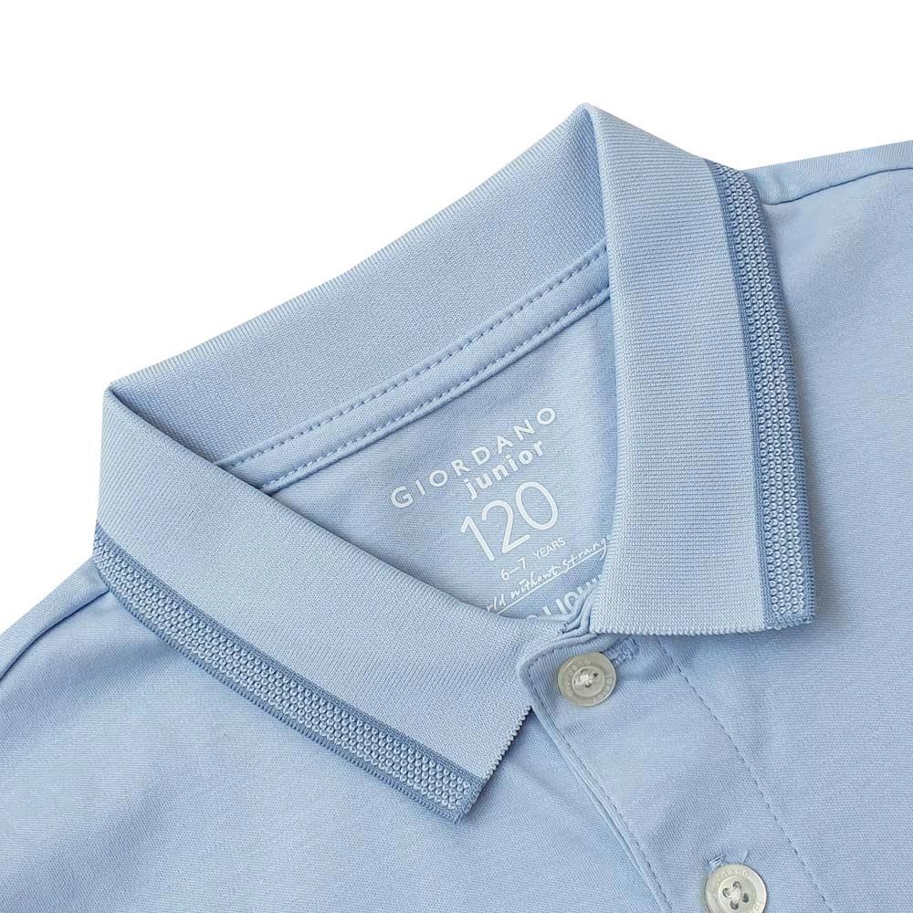 Junior's Liquid Touch Cotton Interlock Polo - Giordano