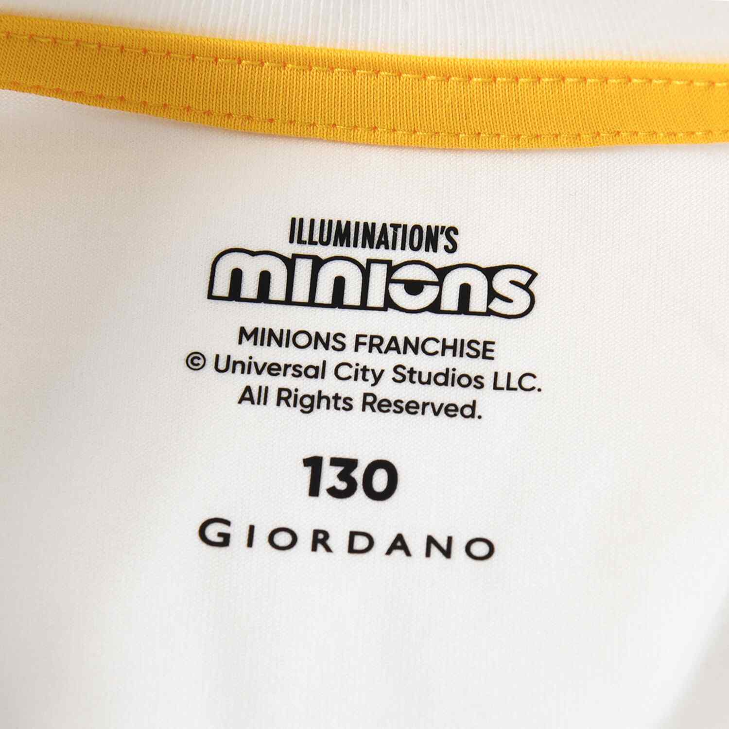 Junior's Regular Fit Minions Print Tee - Giordano