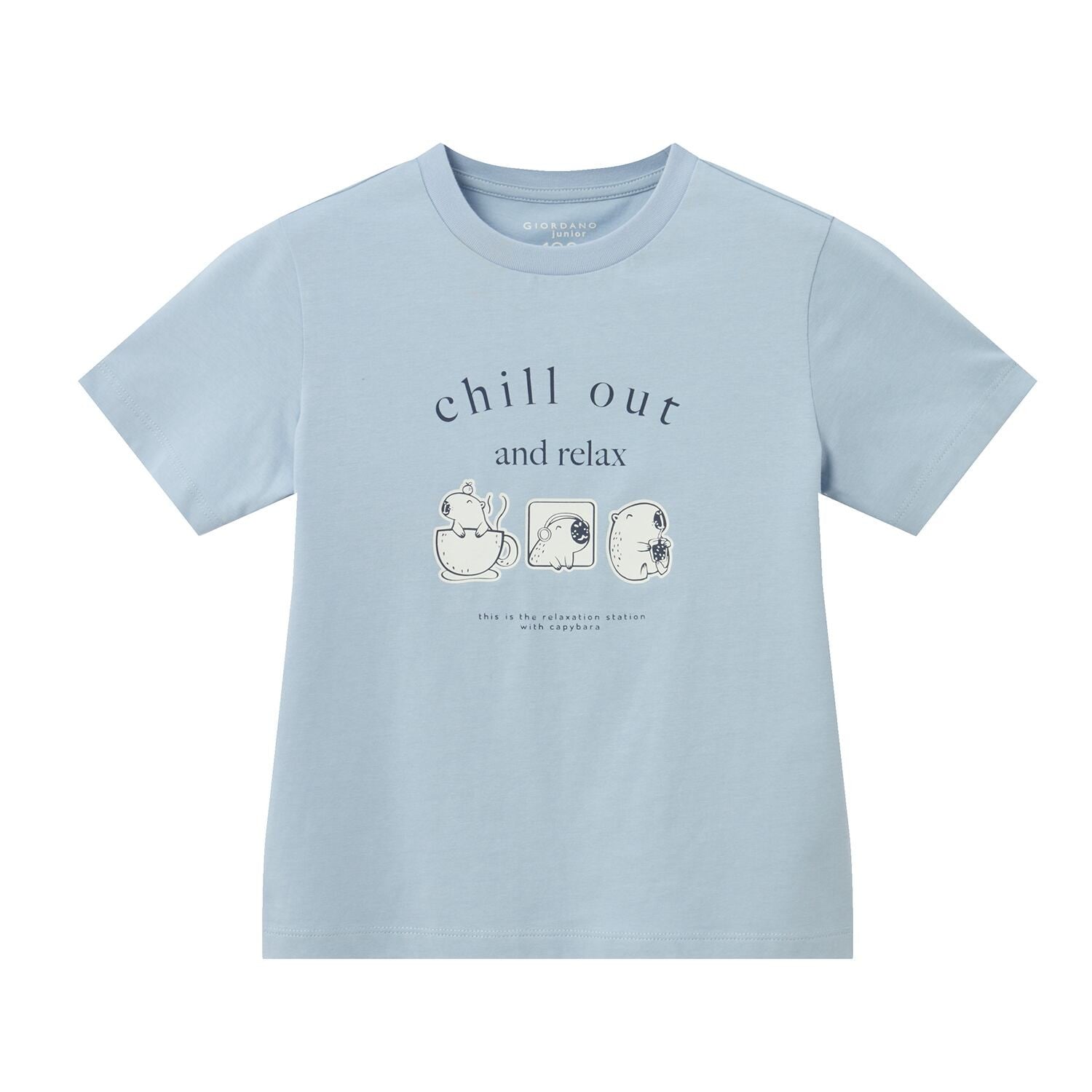 Junior's Regular Fit Print Tee - Giordano