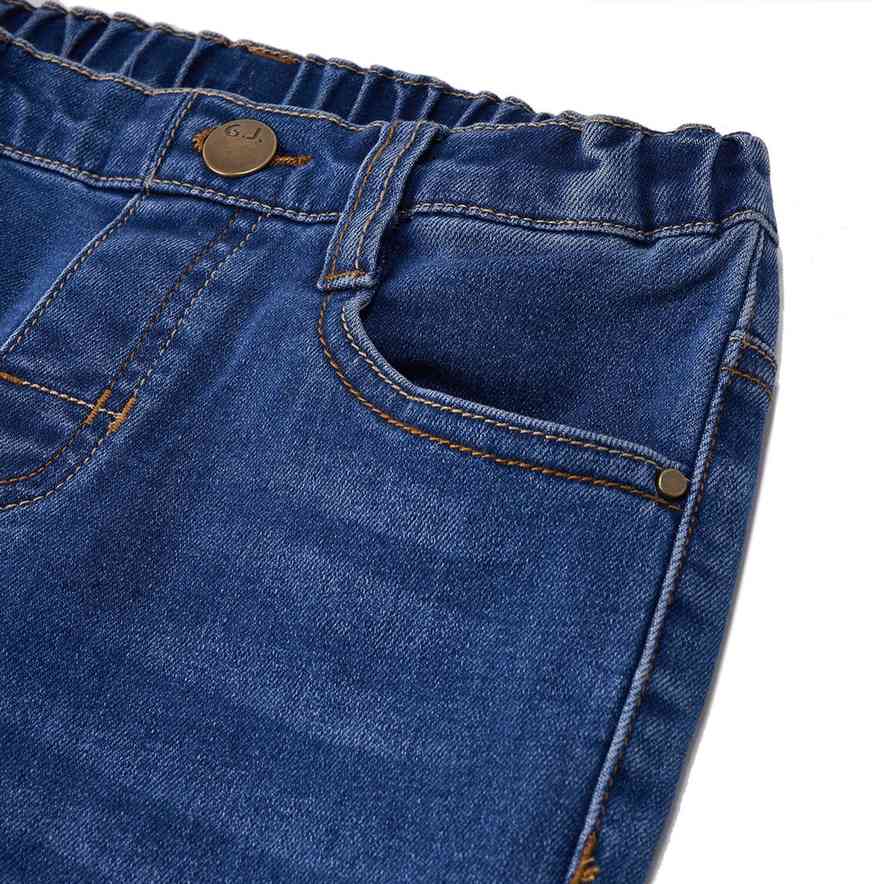 Junior's Regular Taper Stretch Denim Jeans - Giordano