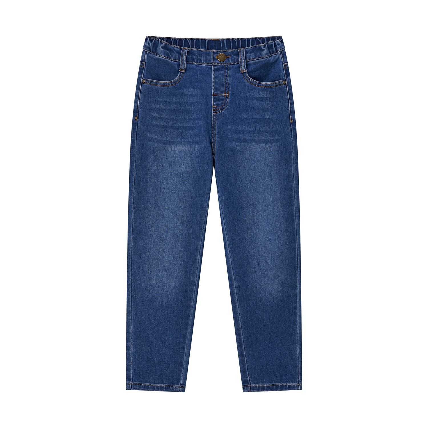 Junior's Regular Taper Stretch Denim Jeans - Giordano