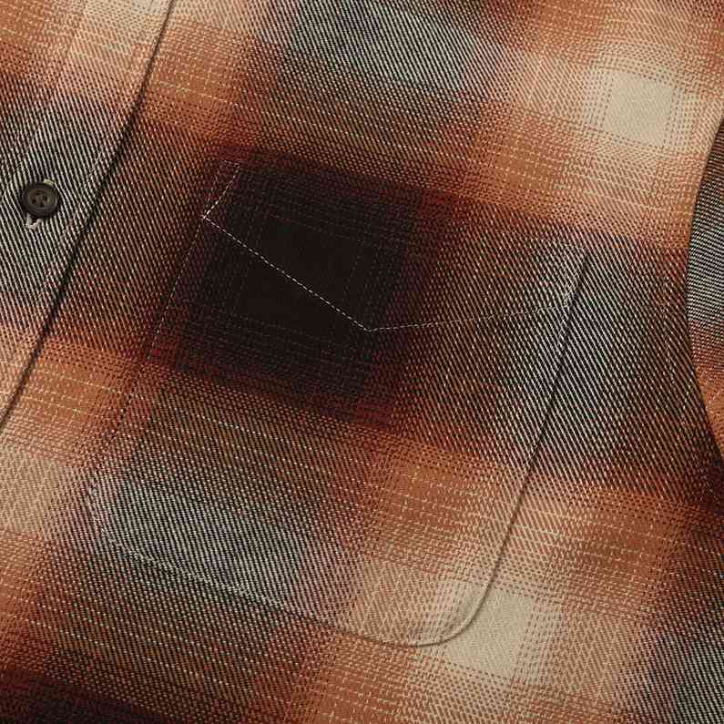 Men's Basket Weave Full Opening Long Sleeve Shirt - Giordano