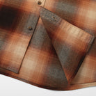 Men's Basket Weave Full Opening Long Sleeve Shirt - Giordano