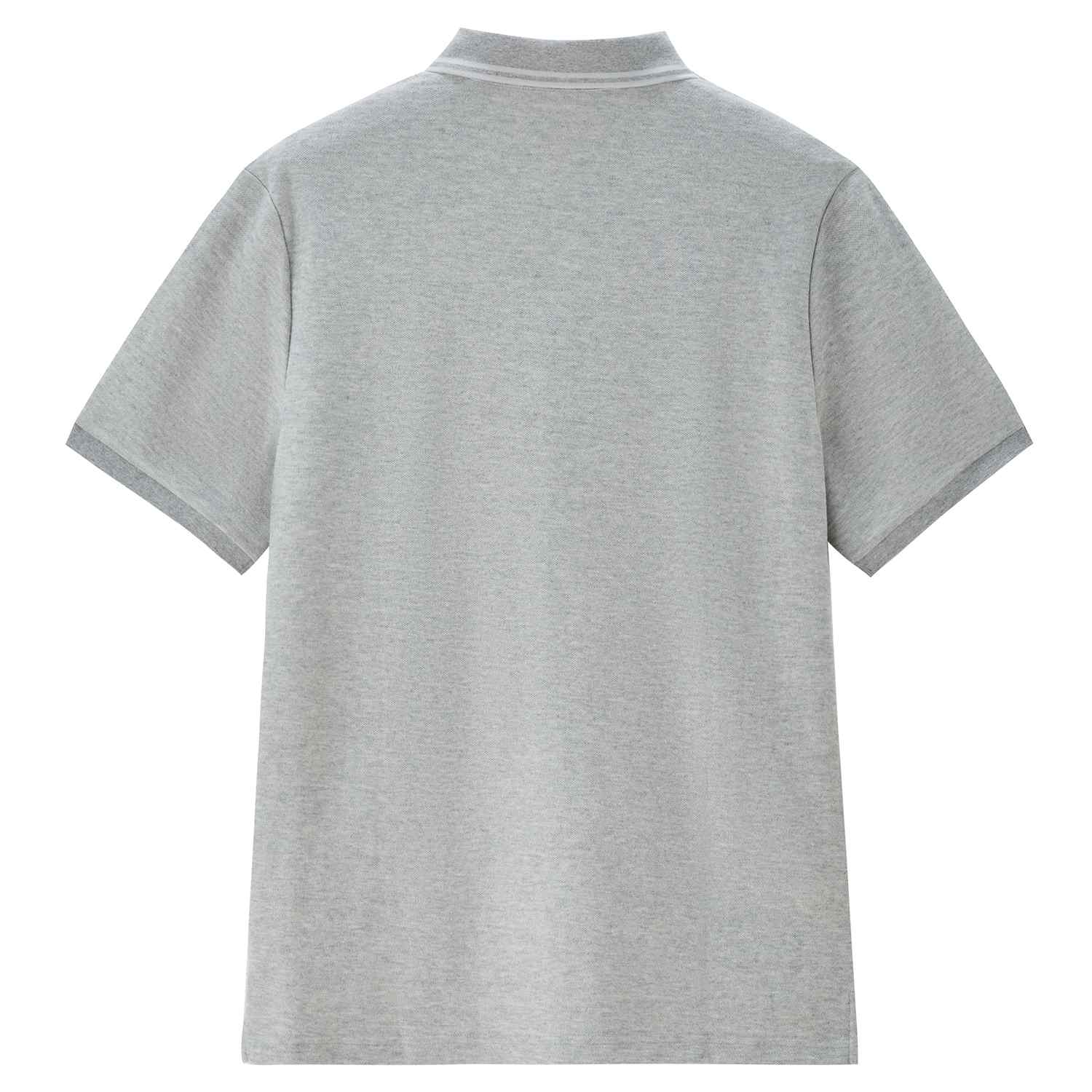 Men's Button Front Solid Polo - Giordano