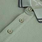 Men's Button Front Solid Polo - Giordano