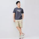 Men's Cotton Jersey Crew Neck Print Tee - Giordano
