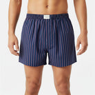 Men's Cotton Poplin Boxers - 3 Pack - Red - Giordano