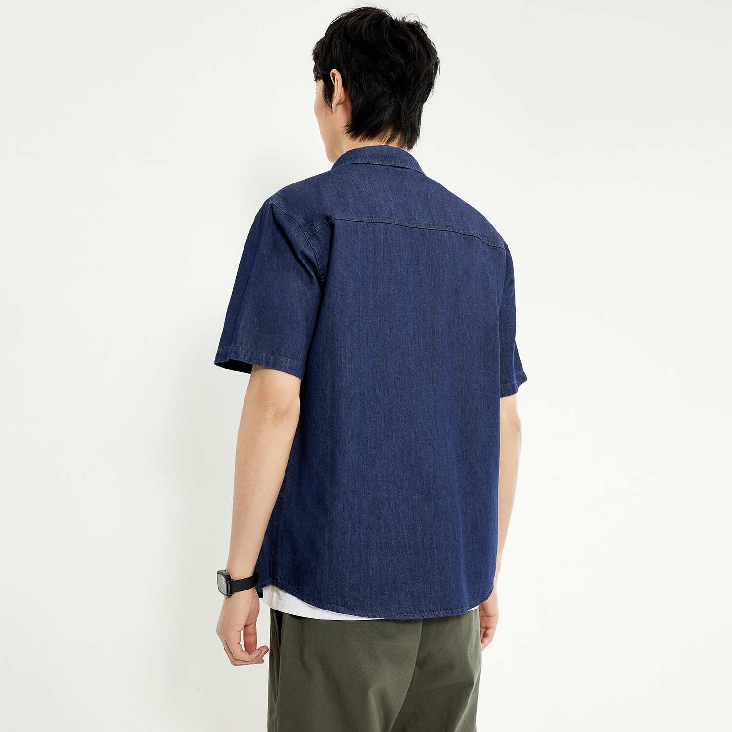 Men's Denim Shirt - Giordano