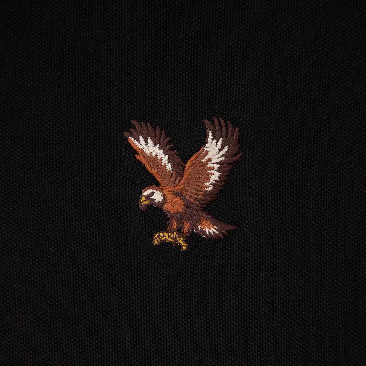 Men's Eagle Embroidery Solid Polo - Giordano