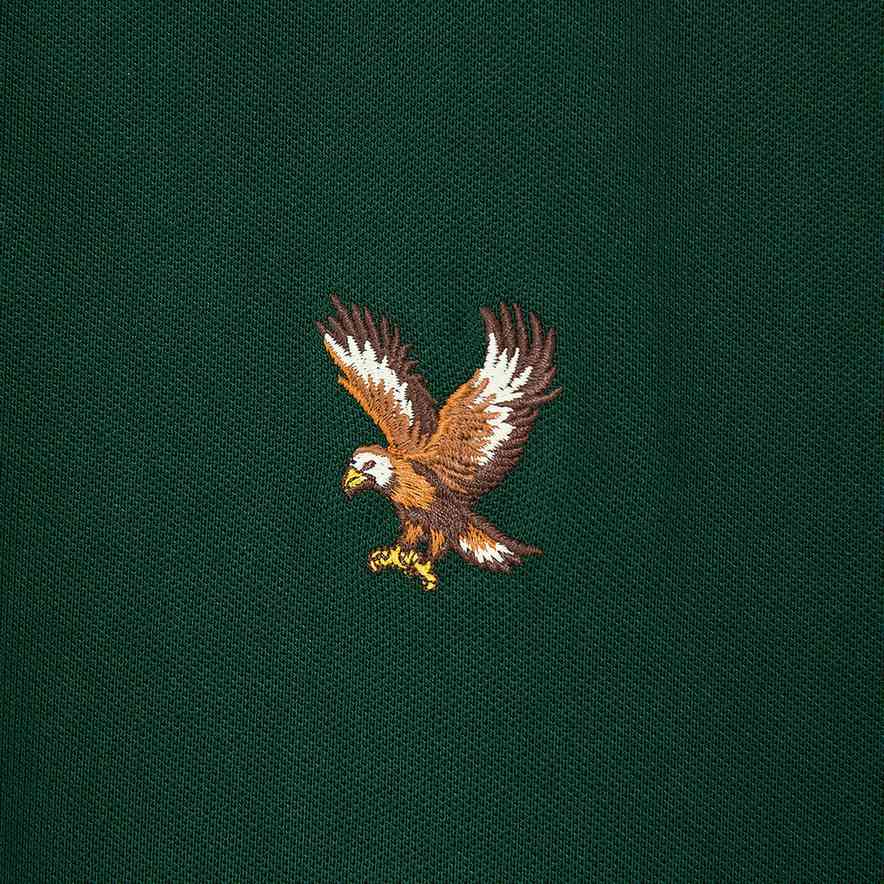 Men's Eagle Embroidery Solid Polo - Giordano